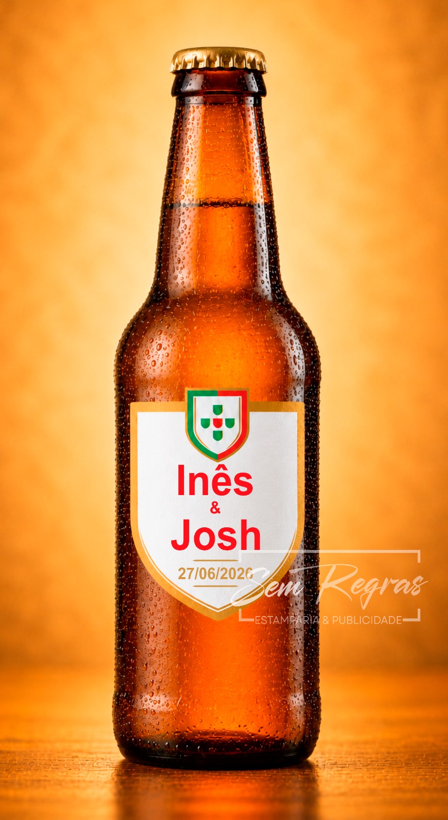 7558 Sagres Rótulos cerveja Sagres personalizados