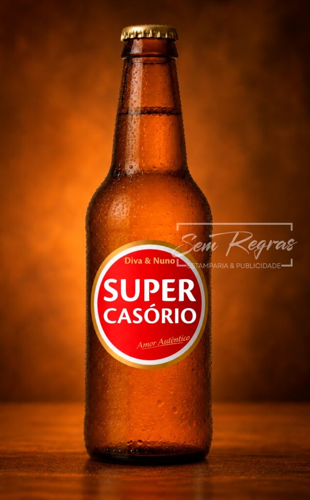 Rótulos cerveja Super Bock personalizados