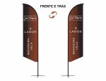 Pack Bandeira vela dupla face