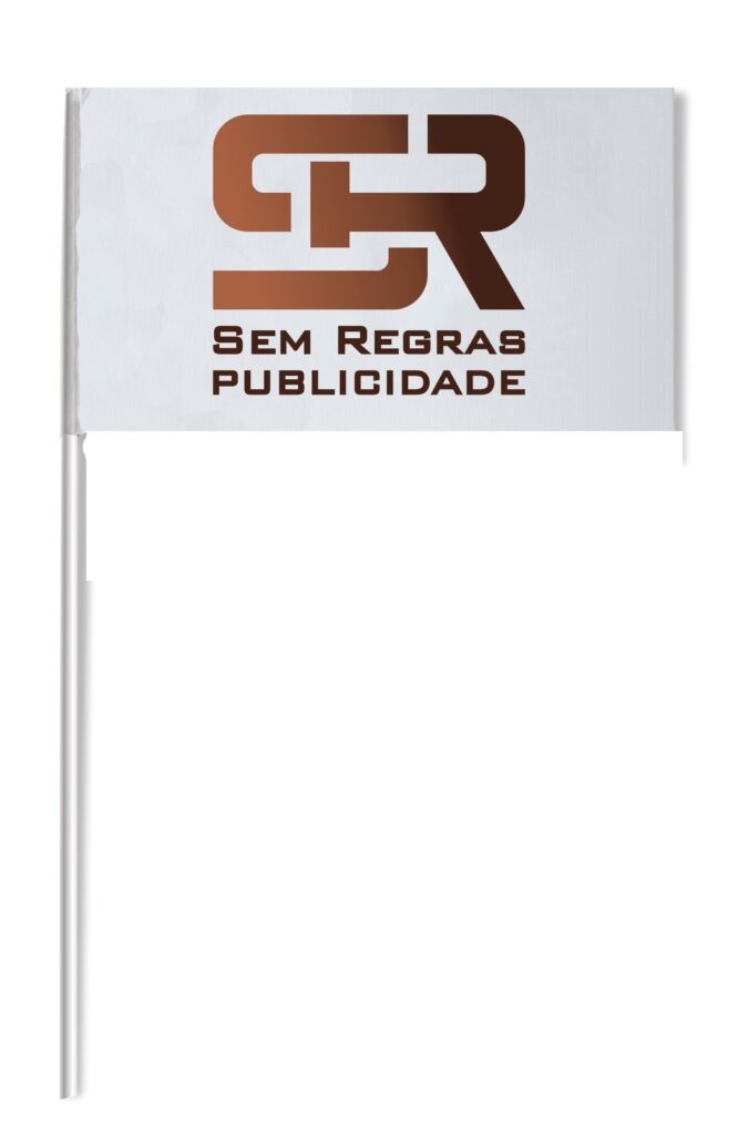 Bandeira com bastão