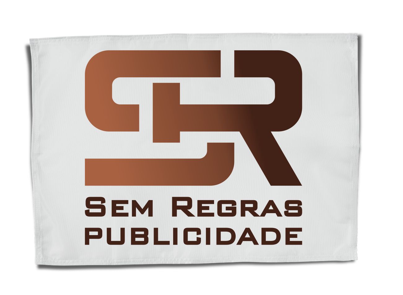 bandeira COSTURADA costurada à volta